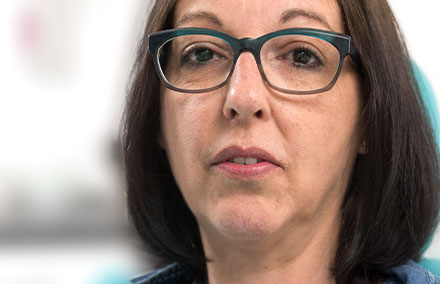 La patiente pouvait prononcer la lettre &laquo; F &raquo; sans probl&egrave;me lors de l'essayage du montage.