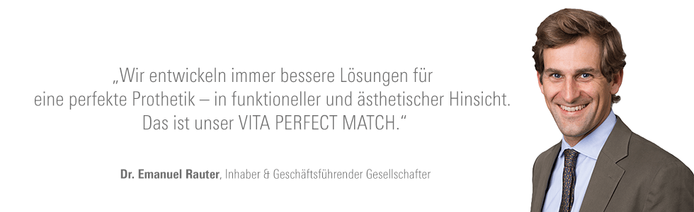 VITA Zahnfabrik, Dr. Emanuel Rauter, Inhaber & Gesch&auml;ftsf&uuml;hrender Gesellschafter ​