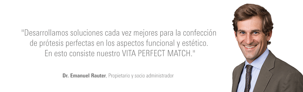 VITA Zahnfabrik, Dr. Emanuel Rauter, Propietario y socio administrador ​